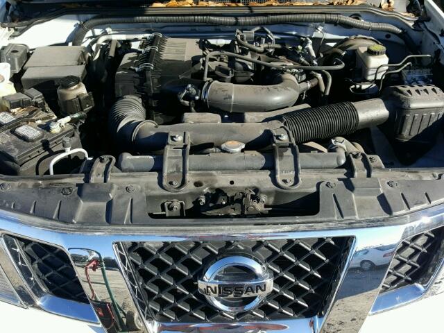 1N6BD0CT6GN724689 - 2016 NISSAN FRONTIER S WHITE photo 7