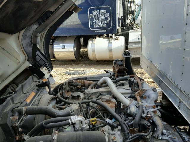 JALB4W172B7401375 - 2011 ISUZU NPR WHITE photo 7