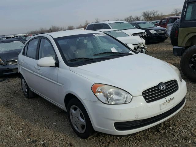 KMHCN46C49U372059 - 2009 HYUNDAI ACCENT GLS WHITE photo 1