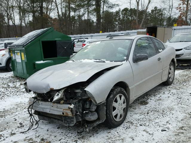 1G2JB12F847210742 - 2004 PONTIAC SUNFIRE GRAY photo 2