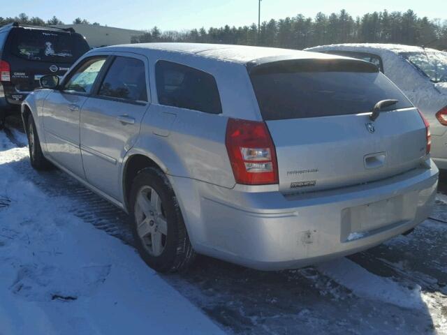 2D4FV47VX7H823872 - 2007 DODGE MAGNUM SXT SILVER photo 3