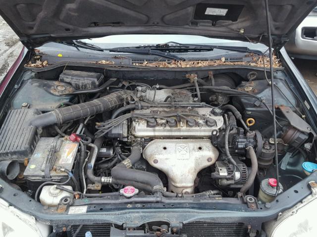 1HGCG5647WA060149 - 1998 HONDA ACCORD LX GREEN photo 7