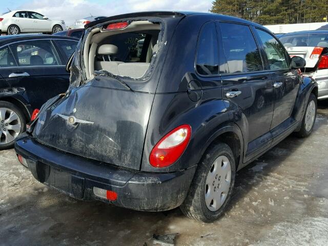 3A8FY48B98T127370 - 2008 CHRYSLER PT CRUISER BLACK photo 4