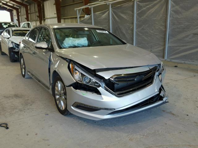 5NPE34AF0FH191504 - 2015 HYUNDAI SONATA SPO SILVER photo 1