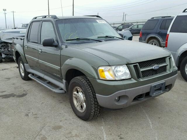 1FMZU77E72UC57587 - 2002 FORD EXPLORER S GREEN photo 1