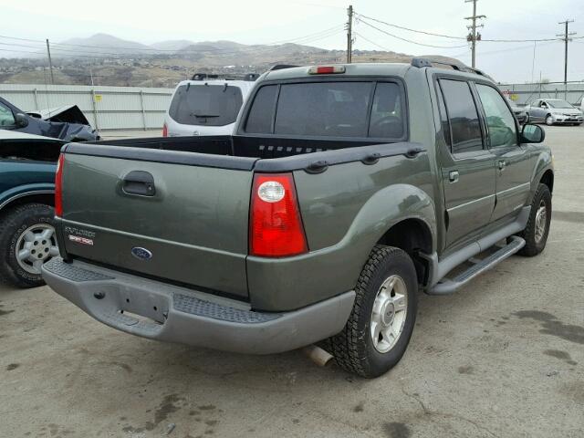 1FMZU77E72UC57587 - 2002 FORD EXPLORER S GREEN photo 4