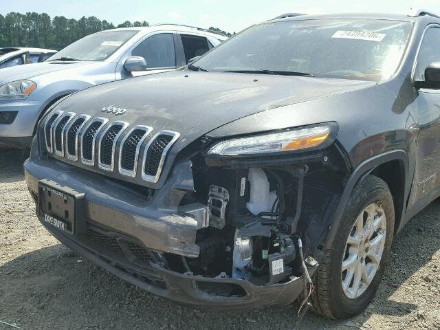 1C4PJMCS6GW166501 - 2016 JEEP CHEROKEE L CHARCOAL photo 9