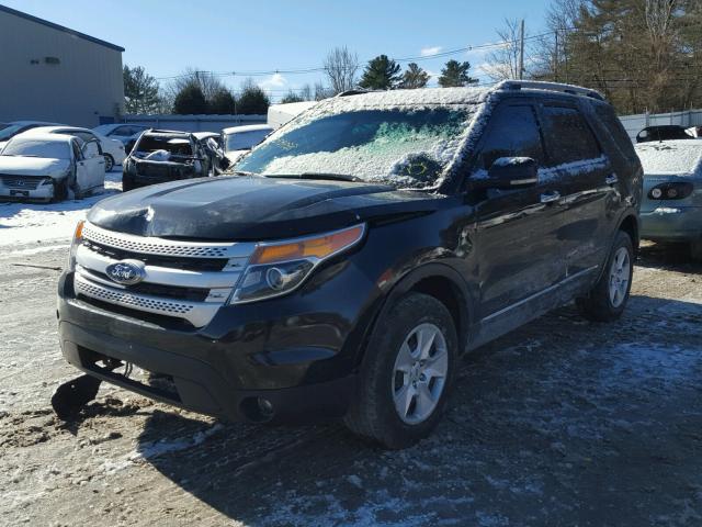 1FM5K8D81DGA57217 - 2013 FORD EXPLORER X BLACK photo 2