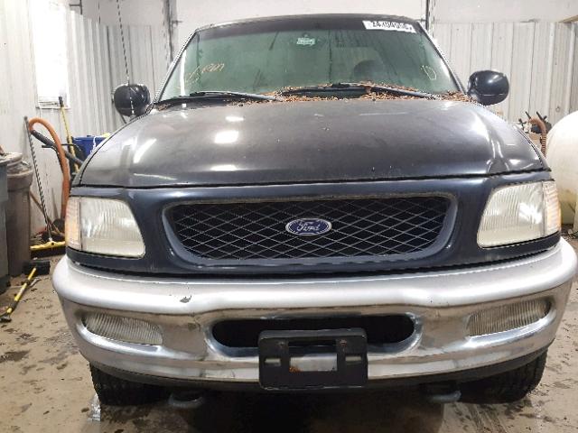 1FTRX18L6WNA89060 - 1998 FORD F150 BLUE photo 9