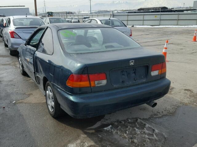 1HGEJ8242WL028473 - 1998 HONDA CIVIC EX GREEN photo 3