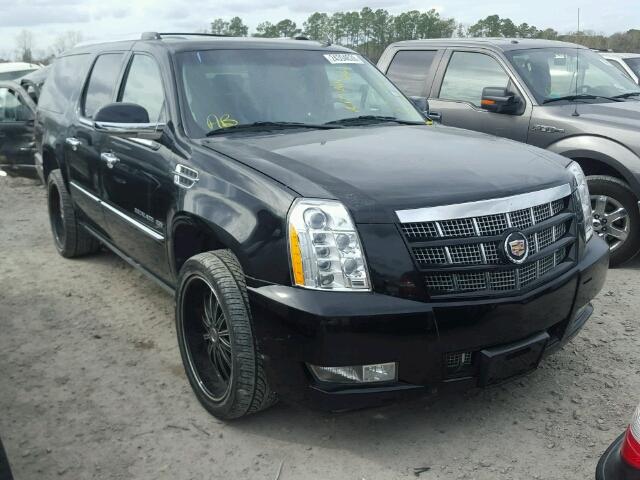 1GYUKJEF6AR285941 - 2010 CADILLAC ESCALADE E BLACK photo 1