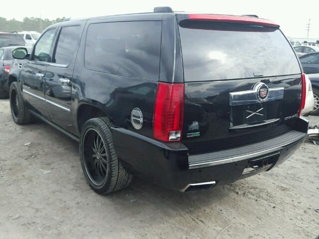 1GYUKJEF6AR285941 - 2010 CADILLAC ESCALADE E BLACK photo 3