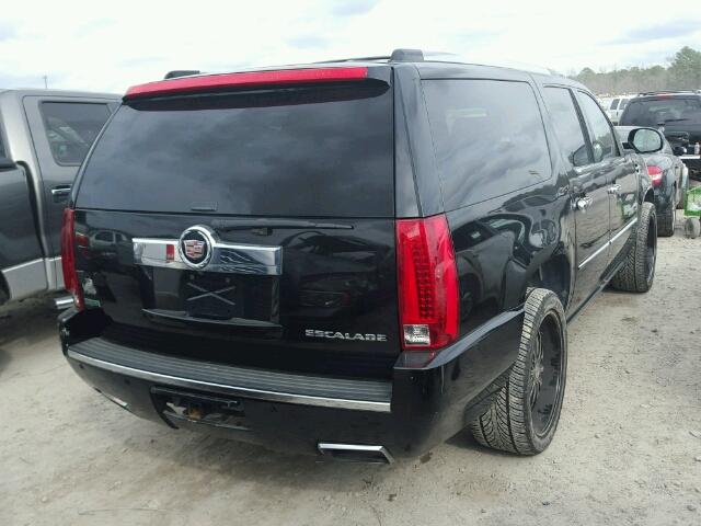 1GYUKJEF6AR285941 - 2010 CADILLAC ESCALADE E BLACK photo 4