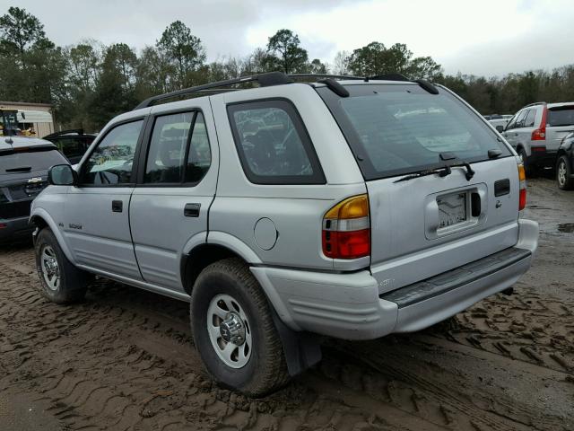 4S6CK58W3X4410858 - 1999 HONDA PASSPORT E SILVER photo 3