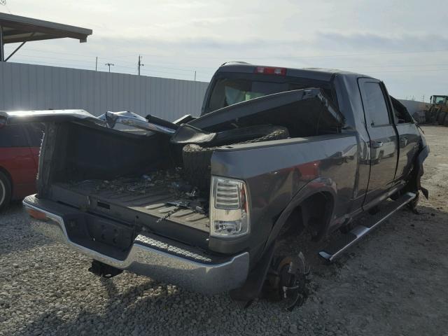 3C6UR5NL6DG612042 - 2013 RAM 2500 LARAM GRAY photo 4