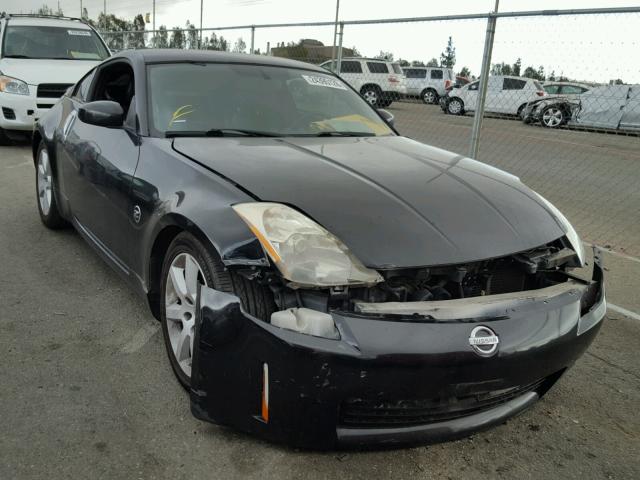 JN1AZ34E04T063737 - 2004 NISSAN 350Z COUPE BLACK photo 1