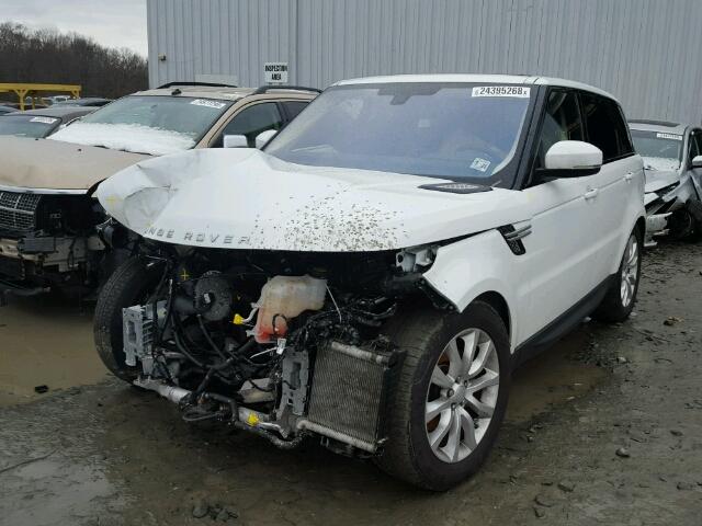 SALWR2PF2GA656557 - 2016 LAND ROVER RANGE ROVE WHITE photo 2