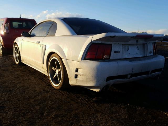 1FAFP42X33F432838 - 2003 FORD MUSTANG GT WHITE photo 3