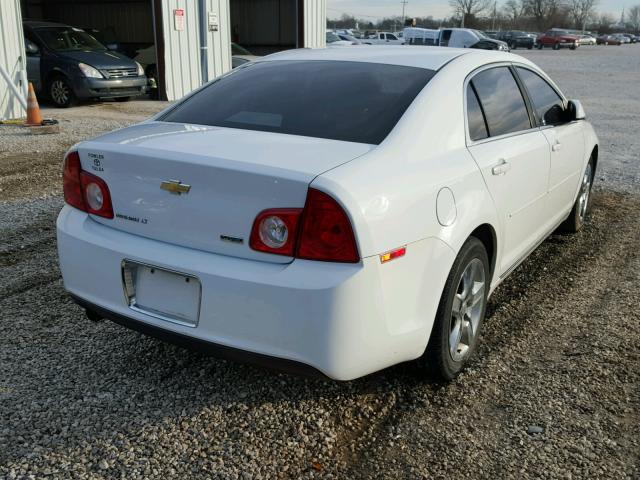 1G1ZC5E08AF216402 - 2010 CHEVROLET MALIBU 1LT WHITE photo 4