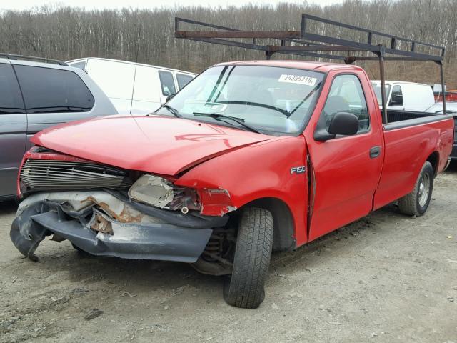 1FTZF1722YNC39325 - 2000 FORD F150 RED photo 2