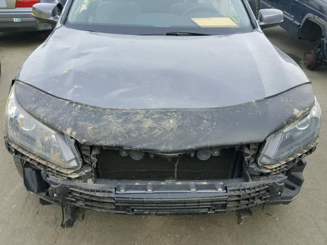 1HGCR2F78EA105343 - 2014 HONDA ACCORD EX GRAY photo 9