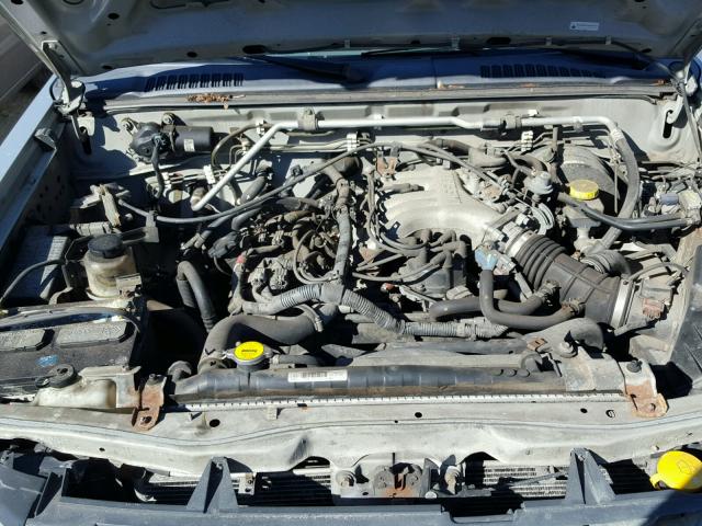 5N1ED28Y24C672836 - 2004 NISSAN XTERRA XE SILVER photo 7