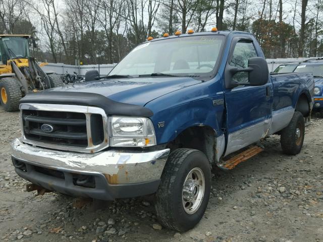 1FTNF21L0YED05490 - 2000 FORD F250 SUPER BLUE photo 2