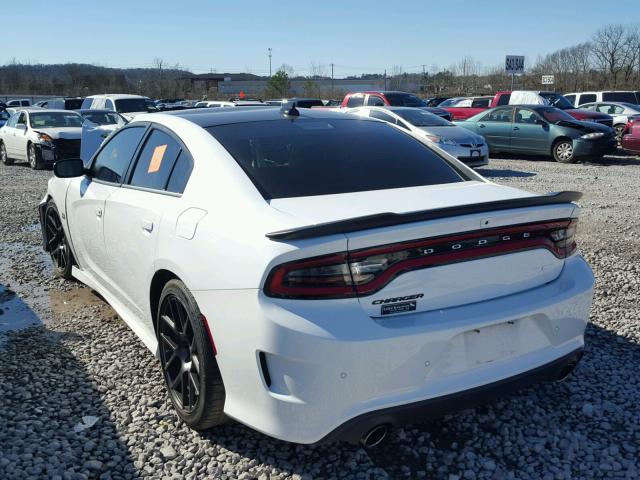 2C3CDXGJ7GH347134 - 2016 DODGE CHARGER R/ WHITE photo 3