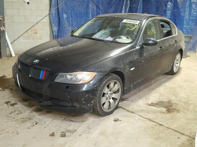 WBAVD53558A283402 - 2008 BMW 335 XI BLACK photo 2