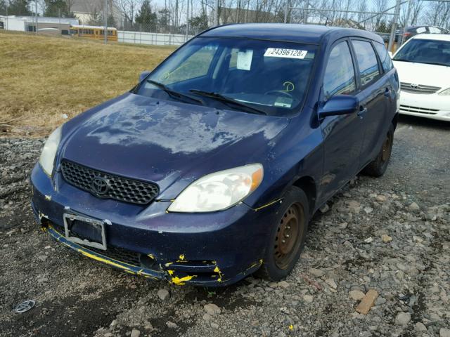 2T1KR32E64C286246 - 2004 TOYOTA COROLLA MA BLUE photo 2