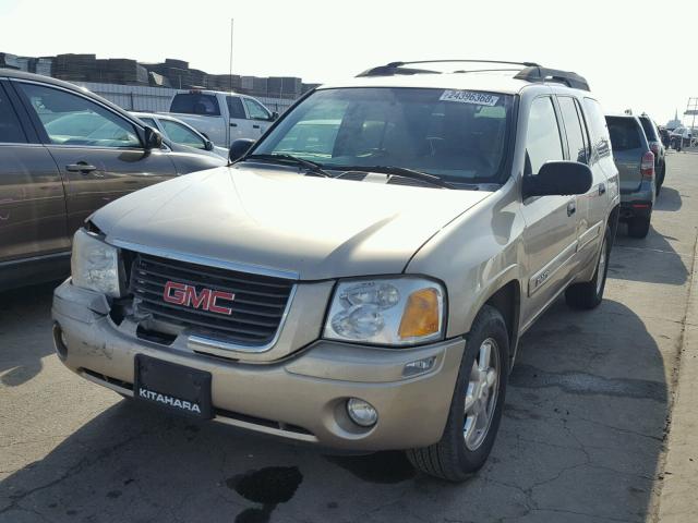 1GKES16S646124733 - 2004 GMC ENVOY XL GOLD photo 2