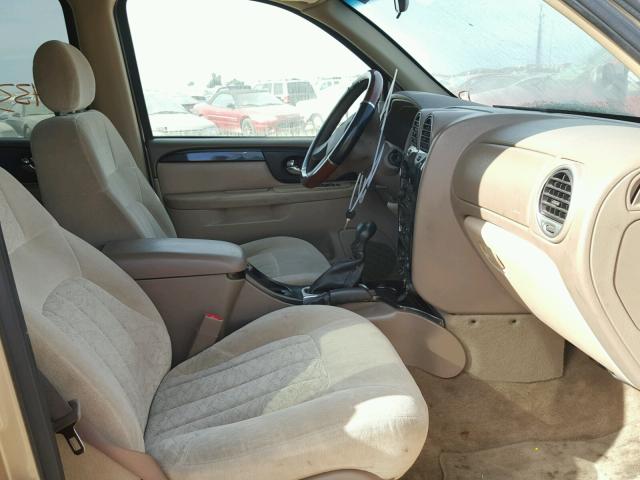 1GKES16S646124733 - 2004 GMC ENVOY XL GOLD photo 5