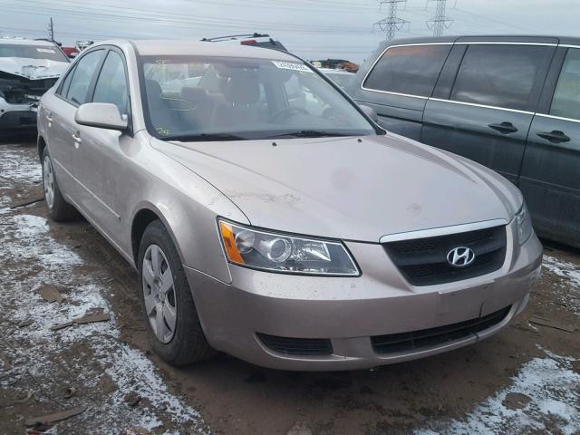 5NPET46C06H142978 - 2006 HYUNDAI SONATA GL GOLD photo 1