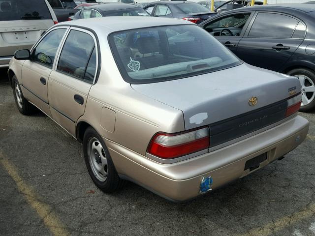 1NXBA02E2VZ657120 - 1997 TOYOTA COROLLA BA BEIGE photo 3