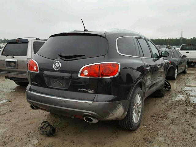 5GAER23D59J123128 - 2009 BUICK ENCLAVE CX BLACK photo 4