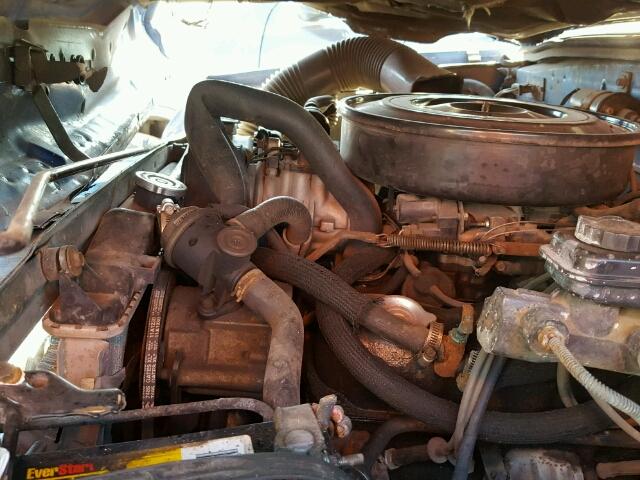 1B7FL23X4MS277640 - 1991 DODGE DAKOTA BLUE photo 7