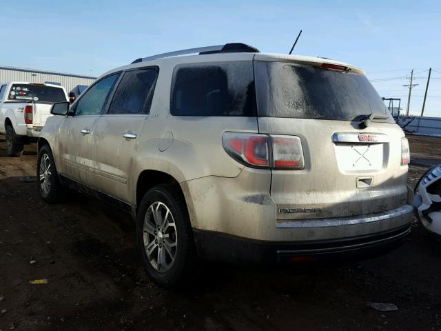 1GKKVSKD9EJ214710 - 2014 GMC ACADIA SLT 银色 照片 3