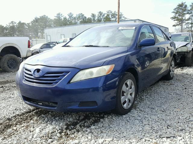 4T1BE46K07U151462 - 2007 TOYOTA CAMRY NEW BLUE photo 2