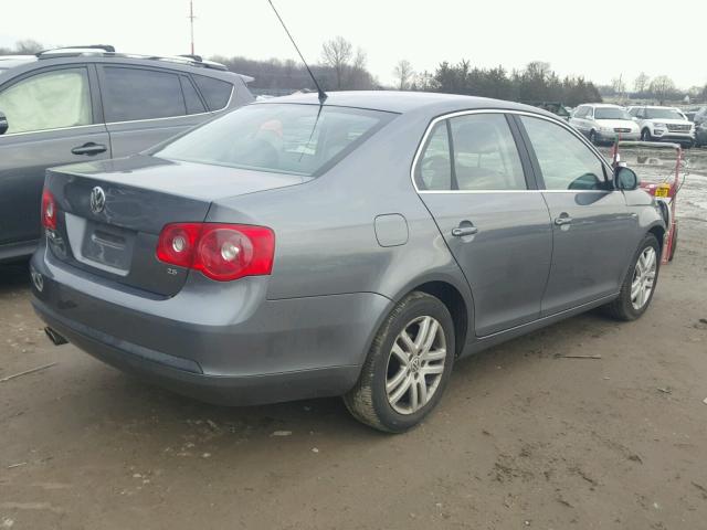 3VWEF71K07M151311 - 2007 VOLKSWAGEN JETTA WOLF GRAY photo 4