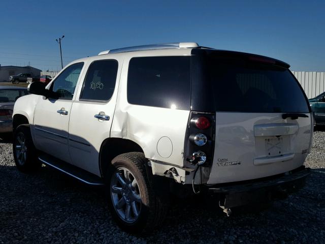 1GKS2EEF2DR211784 - 2013 GMC YUKON DENA WHITE photo 3