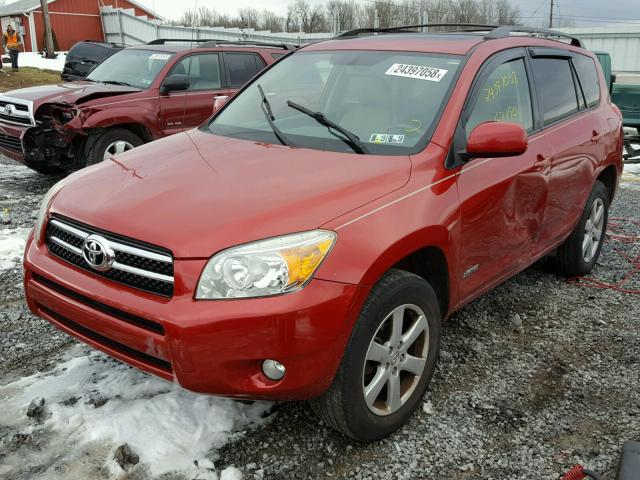 JTMBD31V486056184 - 2008 TOYOTA RAV4 LIMIT RED photo 2