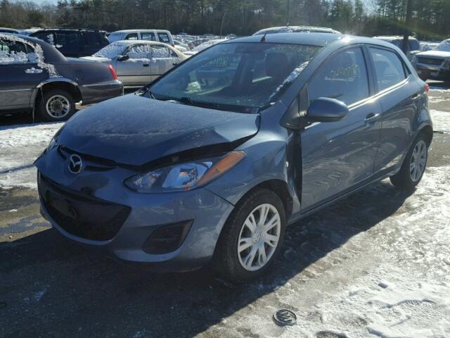 JM1DE1KZ7E0188432 - 2014 MAZDA MAZDA2 SPO 蓝色 照片 2