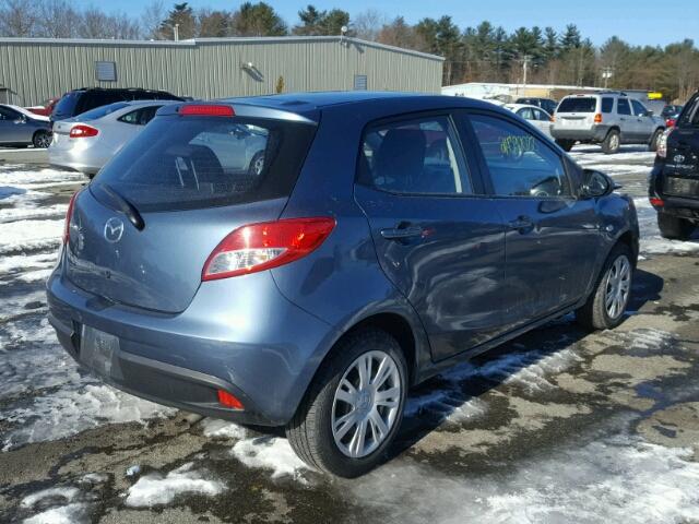 JM1DE1KZ7E0188432 - 2014 MAZDA MAZDA2 SPO 蓝色 照片 4