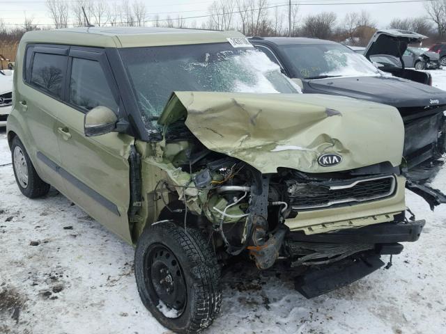 KNDJT2A64D7601757 - 2013 KIA SOUL + GREEN photo 1