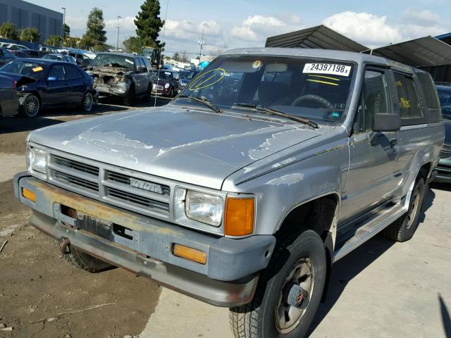 JT4RN62S5J0192172 - 1988 TOYOTA 4RUNNER RN GRAY photo 2