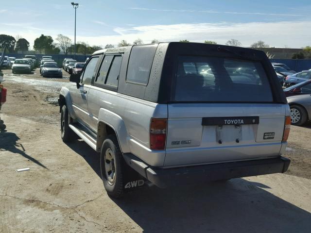 JT4RN62S5J0192172 - 1988 TOYOTA 4RUNNER RN GRAY photo 3