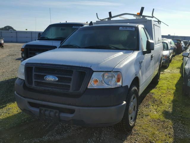 1FTRF12288KB94870 - 2008 FORD F150 WHITE photo 2