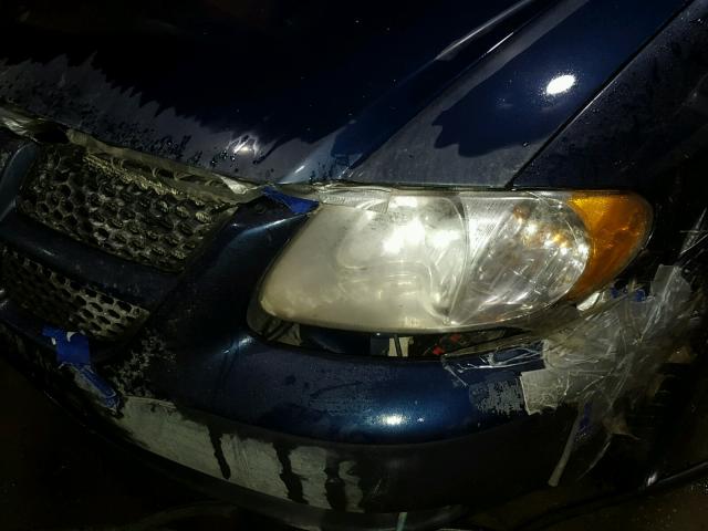 1D4GP25B23B264400 - 2003 DODGE CARAVAN SE BLUE photo 9