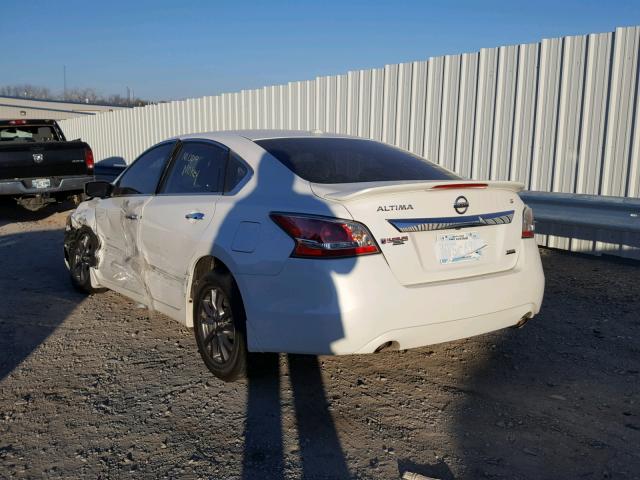 1N4AL3AP8FN911834 - 2015 NISSAN ALTIMA 2.5 WHITE photo 3