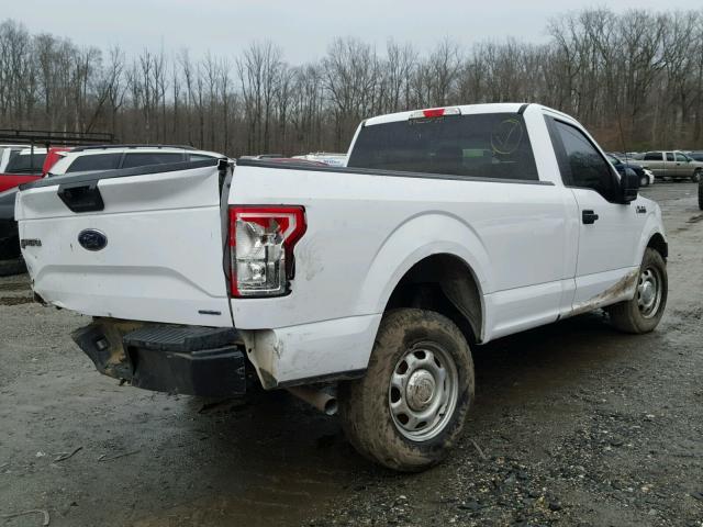 1FTMF1C87GKD05422 - 2016 FORD F150 WHITE photo 4